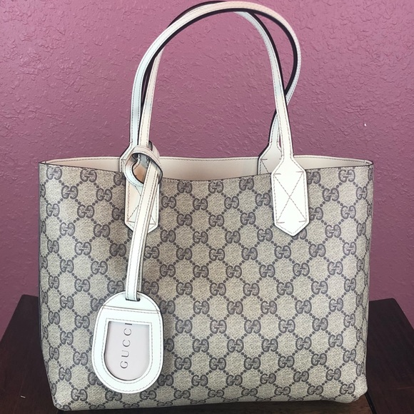 small gucci reversible tote